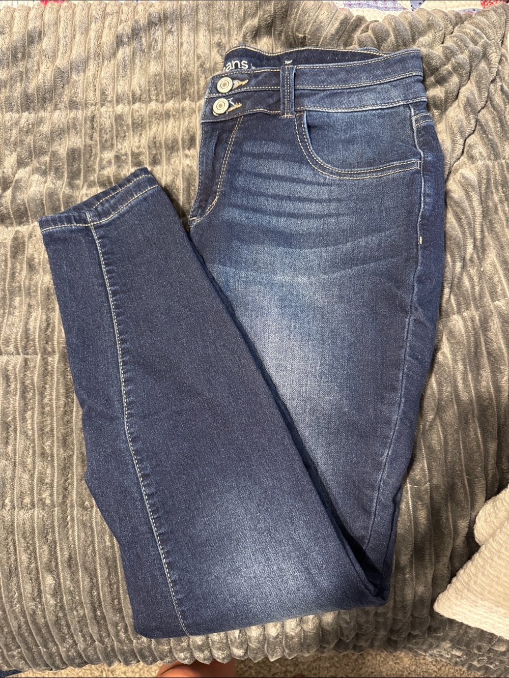 Maurices Dark Blue Stretch Jeans